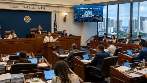 【ハワイビジネス情報館】「ハワイ州議会2026年スタート。住宅・教育・治安に本気で取り組む現実的なアジェンダ」