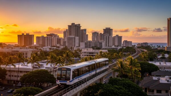 【ハワイビジネス情報館】「ハワイの電車、ここまで来た。ホノルルのレール計画が街とビジネスに与えるリアルな影響」