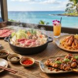 今年の夏はローカルグルメに挑戦！しゃぶしゃぶ、タイ料理、串焼き、プレートランチで楽しむハワイの夜